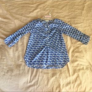 Darling Crewcuts Cotton Elephant tee sz2